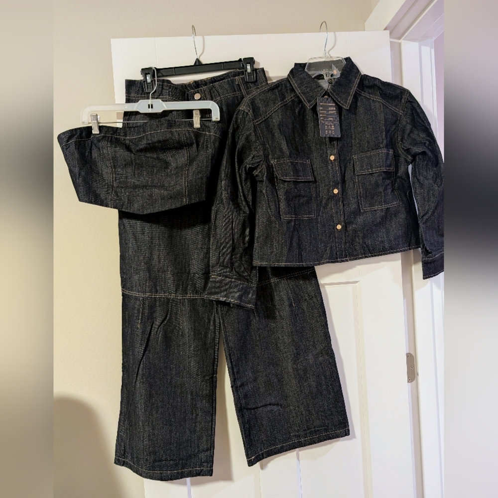 Denim Set Size Medium